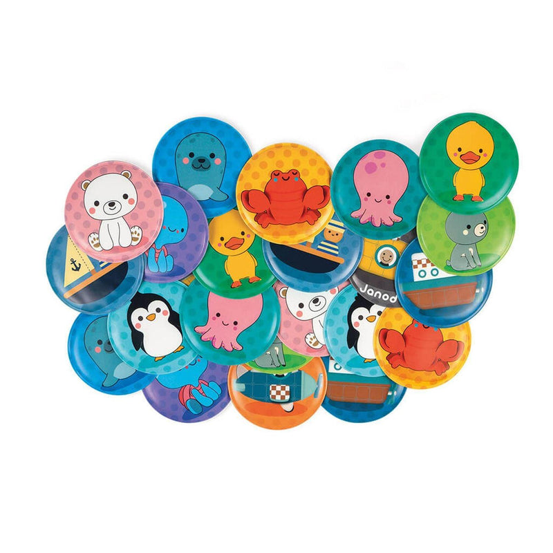 Janod - Bath Memory Game - Limolin 