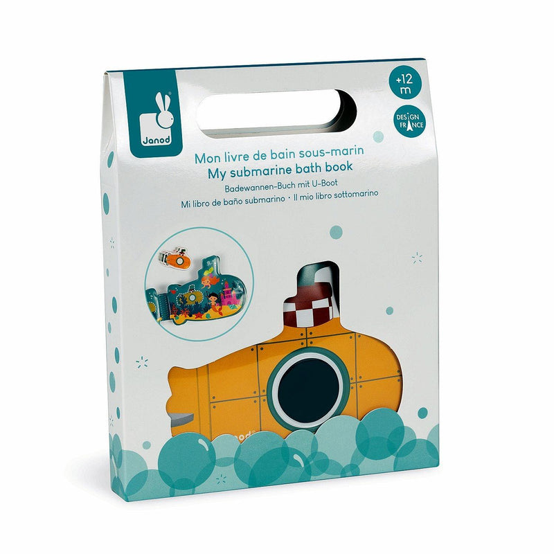 Janod - Bath My Submarine Book - Limolin 