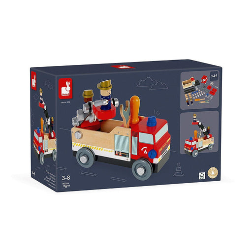 Janod - Brico"Kids - Fire Truck To Build - Limolin 