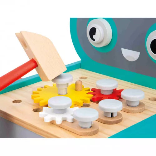 Janod - Brico'Kids: Robot Trolley - Limolin 