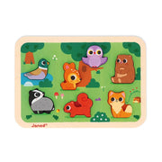 Janod - Chunky Forest Puzzle 7 pieces - Limolin 