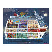 Janod - Cruise Ship - 2 Puzzles (100 & 200-Piece Puzzle) - Limolin 
