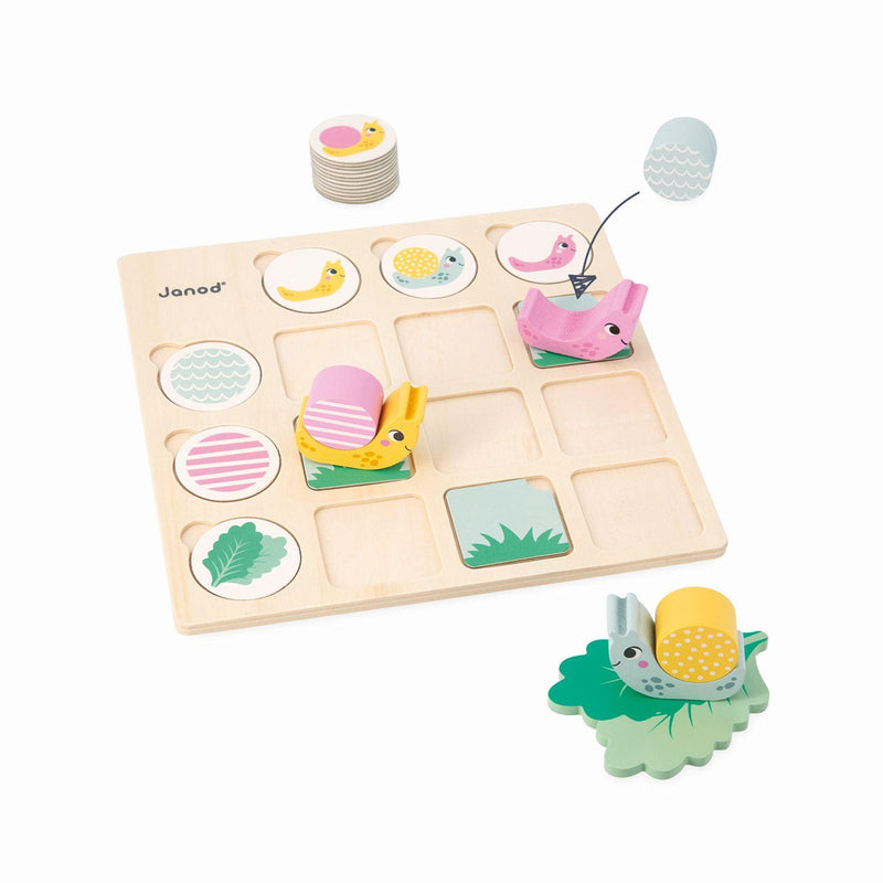 Janod - Double Entry Table - Snails - Limolin 