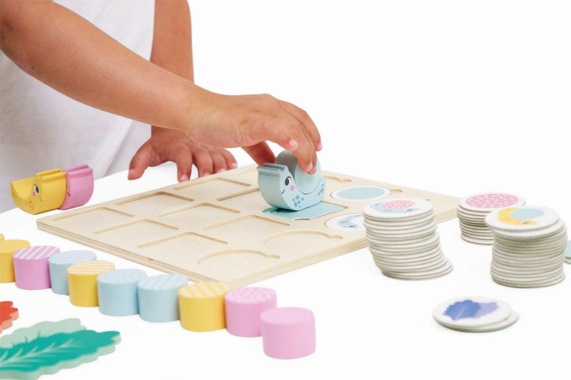 Janod - Double Entry Table - Snails - Limolin 