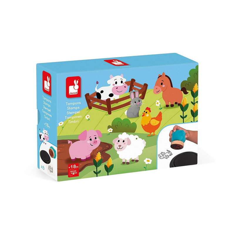 Janod - Fabric Stamps - Farm - Limolin 