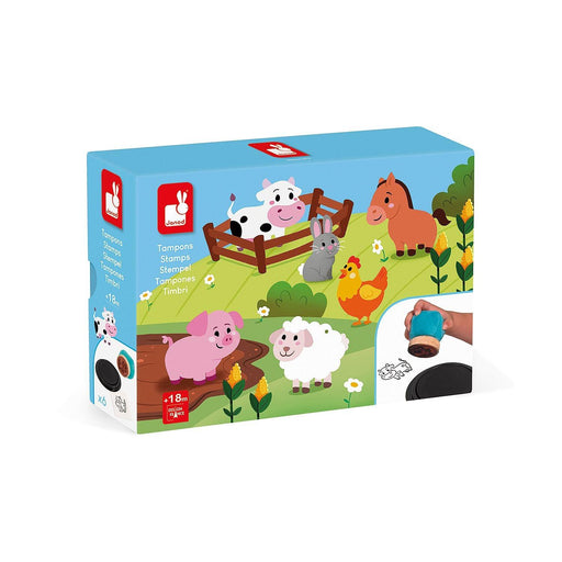 Janod - Fabric Stamps - Farm - Limolin 