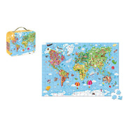 Janod - Giant World Map (300-Piece Jigsaw Puzzle) - Limolin 