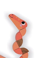 Janod - Janod Pocket - Articulated Snake And Crocodile - Limolin 