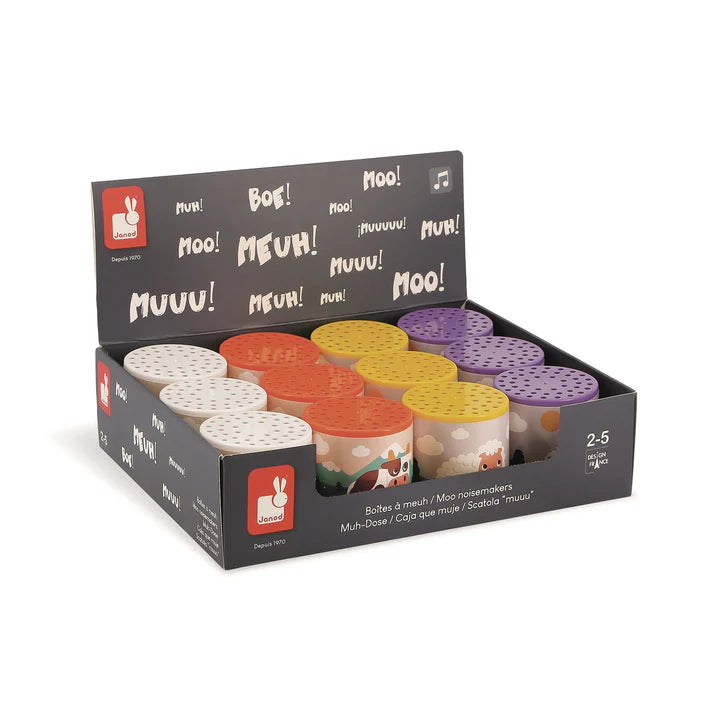 Janod - Janod Pocket -Moo And Baa Noisemaker - Limolin 