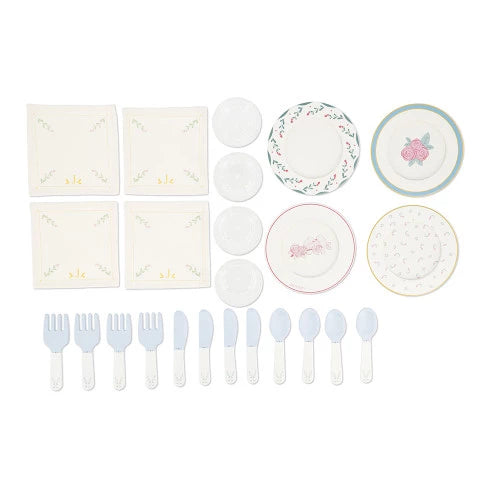 Janod - MAMIE SOLEIL: DINNER WARE SUITCASE - Limolin 