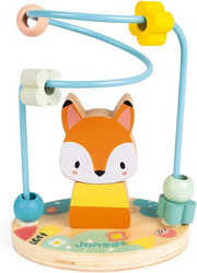 Janod - Pure - Fox Bead Maze - Limolin 