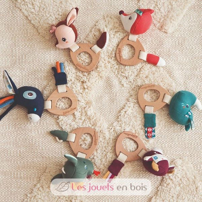 Janod - Rosalie - Multisensory Rattle Eco - Limolin 