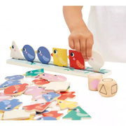 Janod - Sorting Shapes, Sizes And Colors - Birds - Limolin 