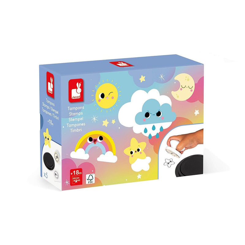 Janod - Stampinoo - Dream - 5 Stamps - Limolin 