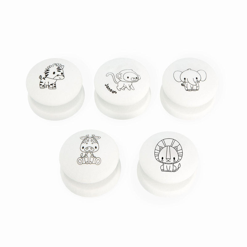 Janod - Stampinoo - Savannah - 5 Stamps - Limolin 