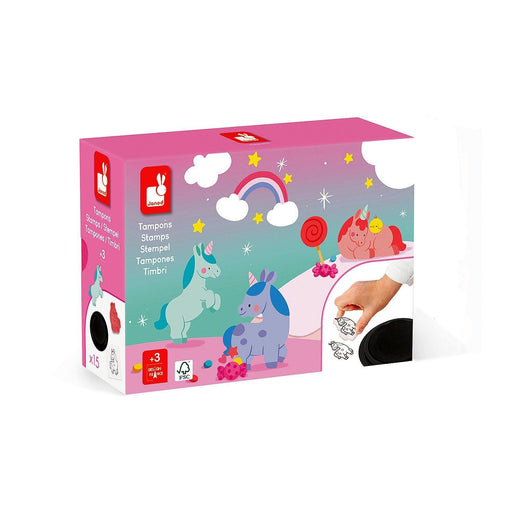Janod - Stampinoo - Unicorns - 15 Stamps - Limolin 