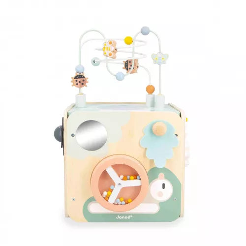 Janod - Sweet Cocoon: Multi-Activity Maxi Cube - Limolin 
