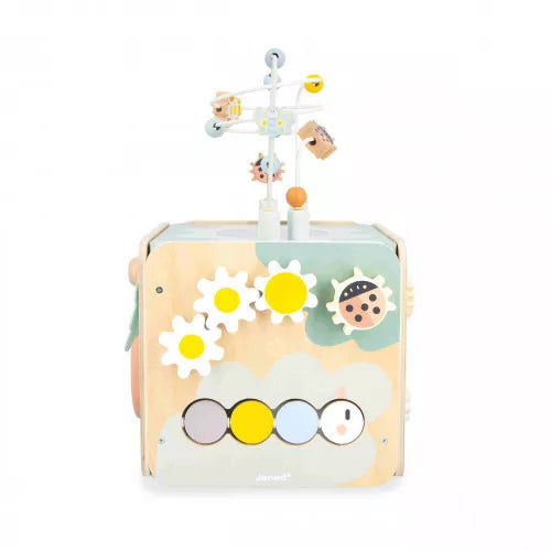Janod - Sweet Cocoon: Multi-Activity Maxi Cube - Limolin 