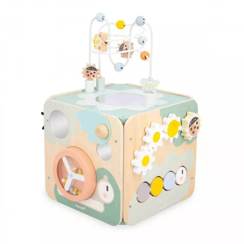 Janod - Sweet Cocoon: Multi-Activity Maxi Cube - Limolin 