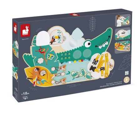 Janod - TROPIK: CROCODILE ACTIVITY BOARD - Limolin 