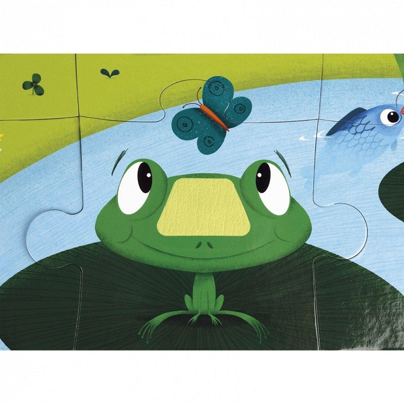 Janod - Tactile - Farm Animals (20-Piece Puzzle) - Limolin 