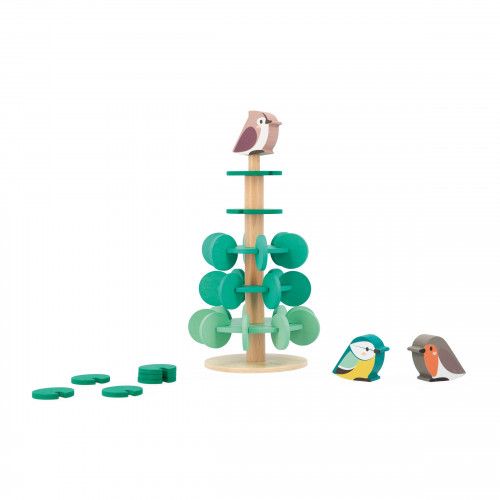 Janod - Tree To Piece Together - 37 Pcs - Limolin 