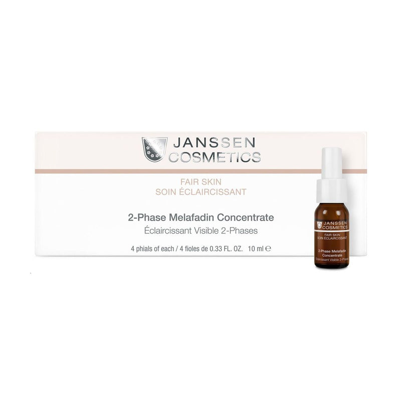 Janssen - 2-Phase Melafadin Concentrate 4 X 10 ml (Fair Skin) - Limolin 