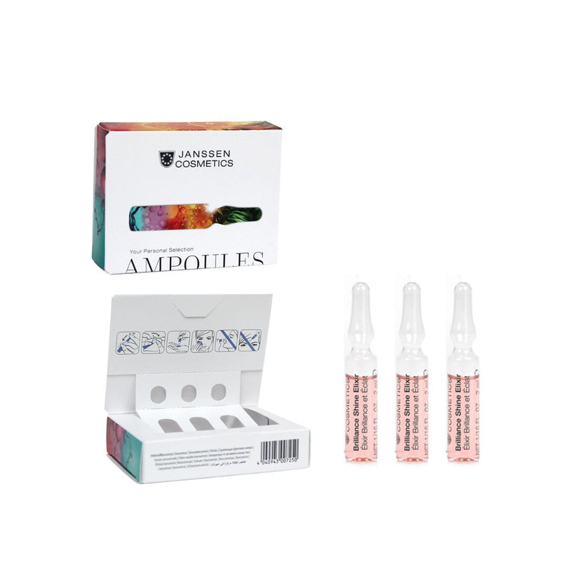 Janssen - Platinum Care Brilliance Shine Elixir Vials 3 X 2Ml - Limolin 