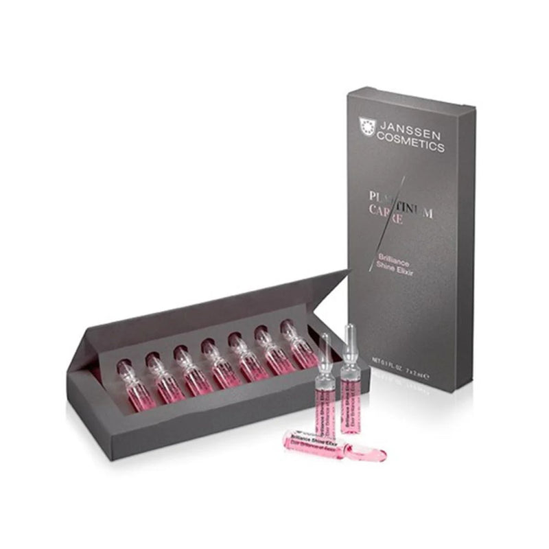 Janssen - Platinum Care Brilliance Shine Elixir Vials 7 X 2Ml - Limolin 