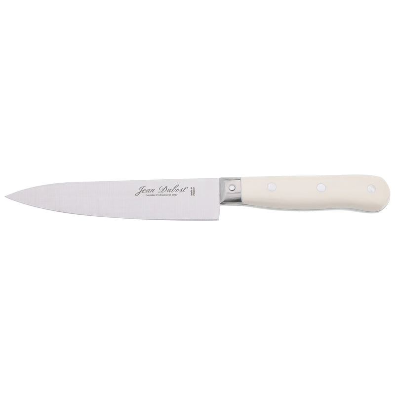 Jean Dubost - POM White Handle 1920 1920 Kitchen Knife - Limolin 