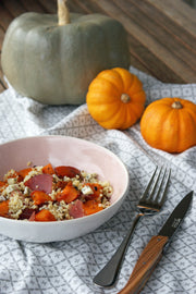 Jean Dubost - Stand- Up Smooth Knife Set Olive Wood 6pc - Limolin 