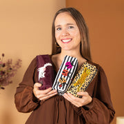 LUG - Embroidered Jib Zip Pouch