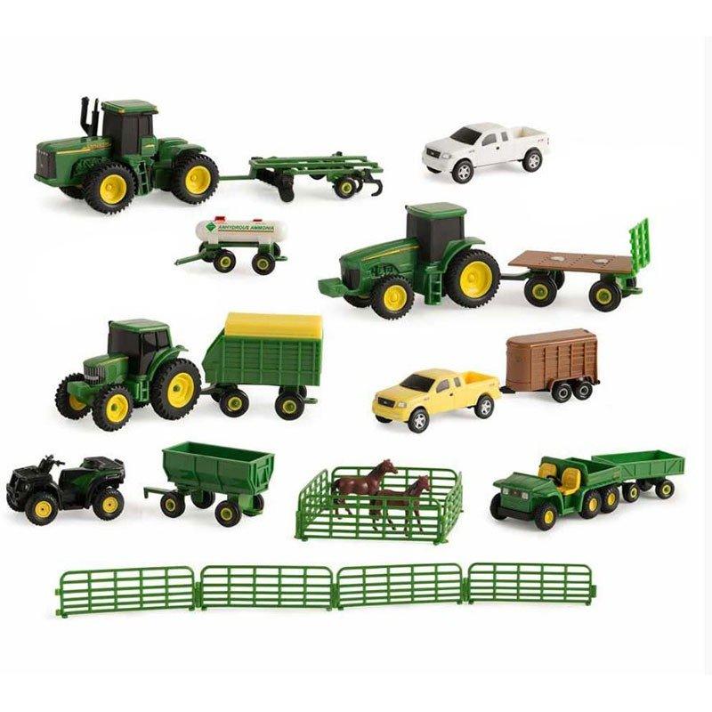 John Deere - 1/64 Scale - Farm Vehicle Playset - Limolin 