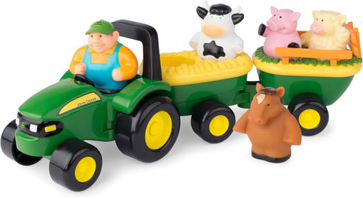 John Deere - Animal Sounds Hayride Musical Tractor Toy - Limolin 