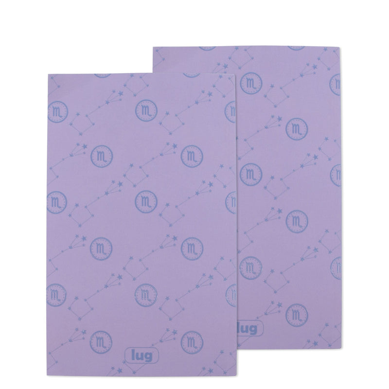 LUG - Jotter Notebook 2pk - Zodiac Collection