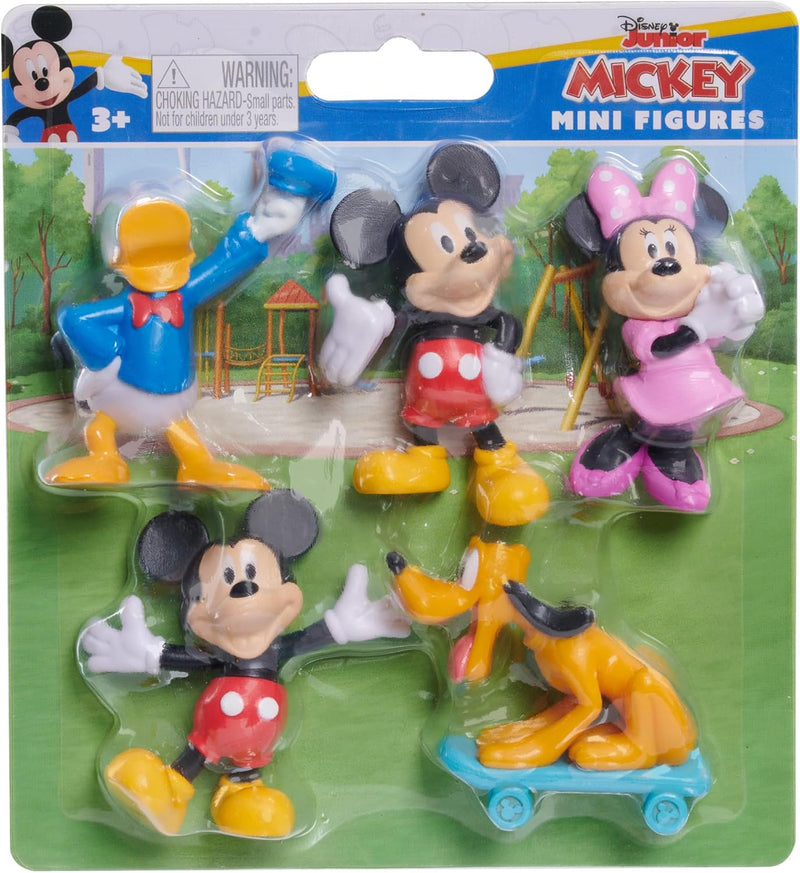 Just Play - Disney Junior Mickey Mouse Mini Figures Pack of 5 - Limolin 