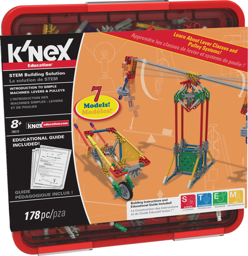 K'NEX Education - Education - 178Pc Levers & Pulleys - Limolin 