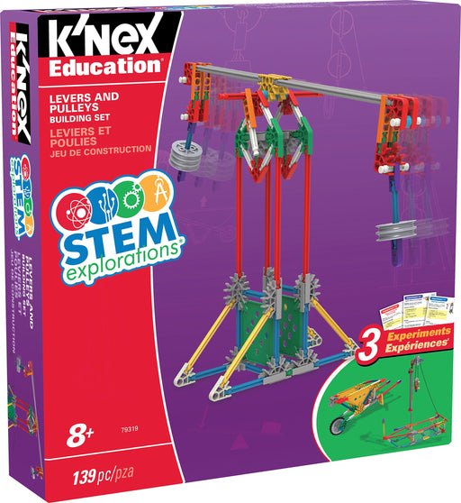 K'NEX Education - Stem - 139Pc Levers & Pulleys - Limolin 