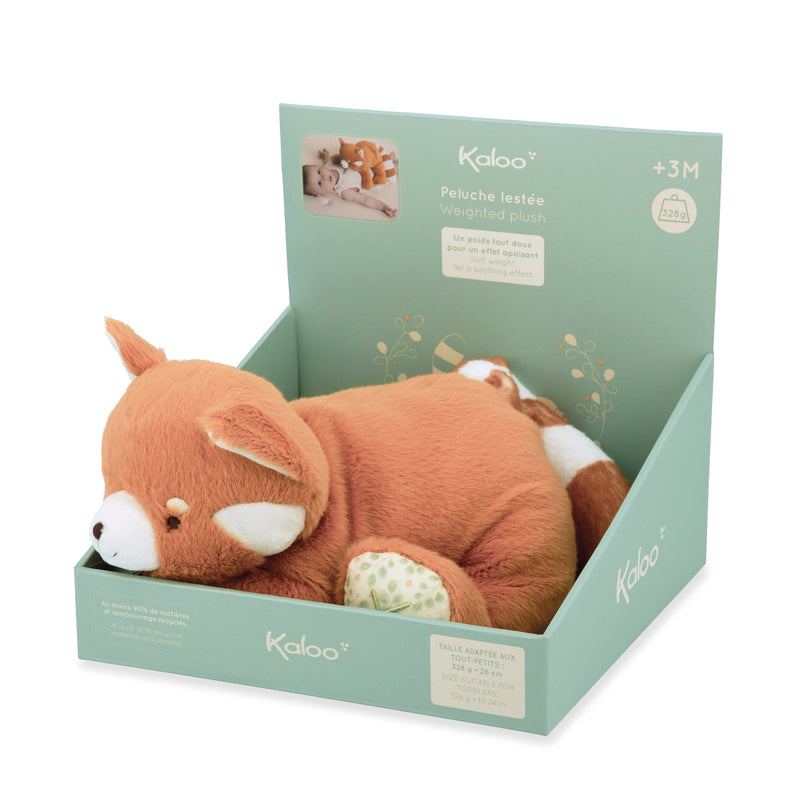 PETIT SONGE: WEIGHTED PLUSH - RED PANDA