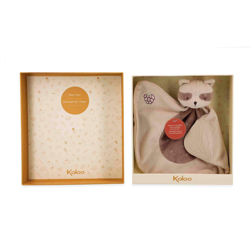 GRIGNOTI: DOUDOU TEETHER - RACCOON