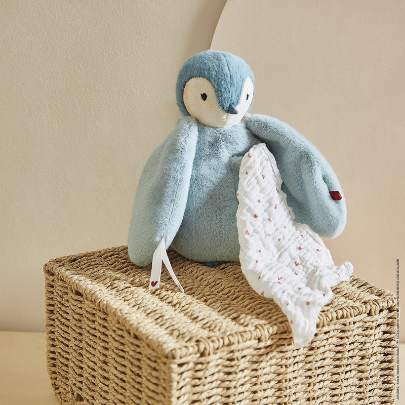 KISSING PLUSH PENGUIN - GREEN