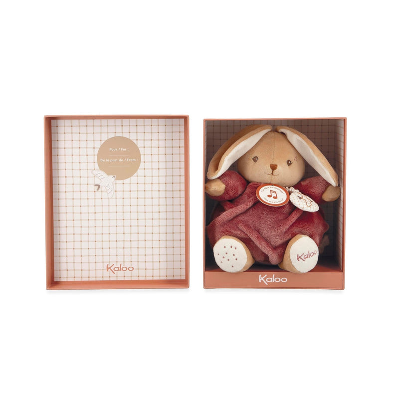INTEMPOREL: SOLEIL RABBIT MUSICAL - DARK PINK - 17cm