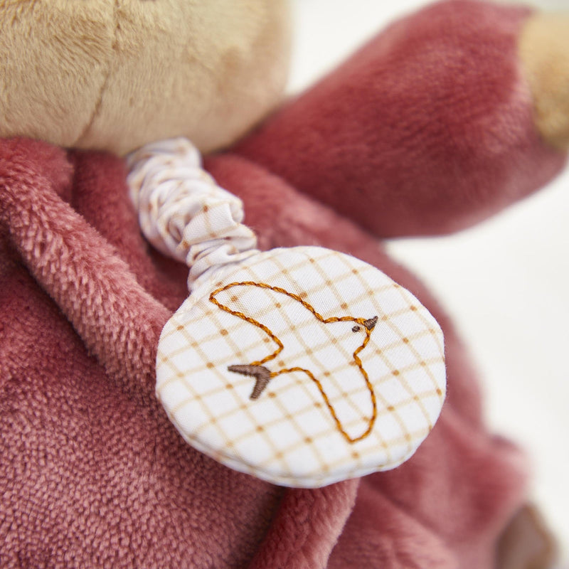INTEMPOREL: SOLEIL RABBIT MUSICAL - DARK PINK - 17cm