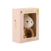 TEETHING RING : RABBIT/POPPIES