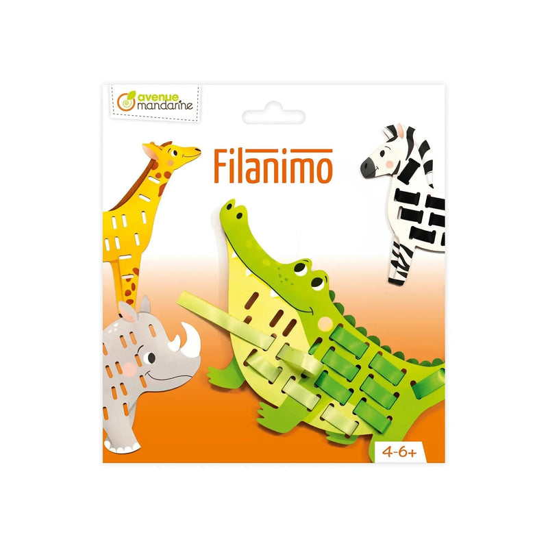 Clairefontaine Ribbon Weaving Kit – Wild Animals