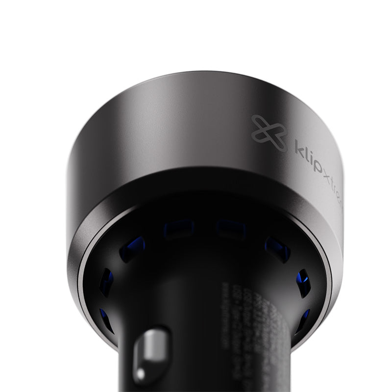 KlipXtreme – PowerCar 60 60W 3-Port Car Charger – Black – KCC-060