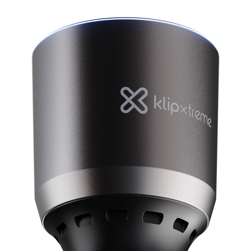 KlipXtreme – Speaker Bluetooth Party BoomBlaster 1800W 6.5in Subwoofer & 1.5in Tweeter Enhanced Bass LED Lights TWS with Remote - Black