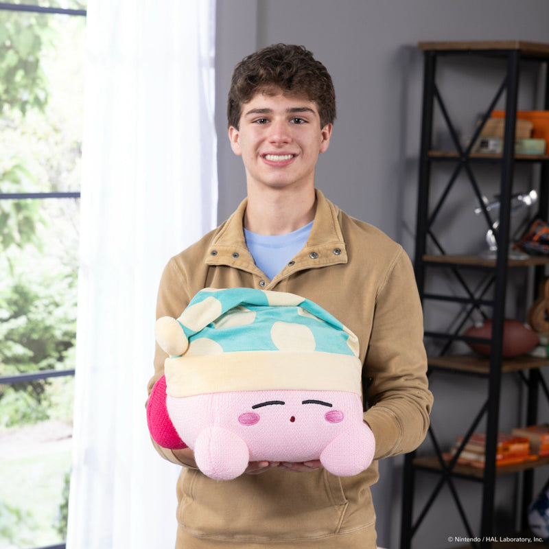 KIRBY - NUIGURU-KNIT - SLEEPING HAT - MEGA PLUSH - Limolin 