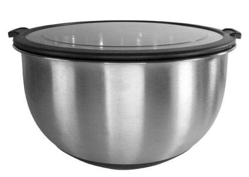 KITCHEN BASICS - Anti-Skid Bowl SS/Transparent Lid - Limolin 
