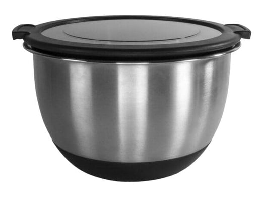 KITCHEN BASICS - Anti-Skid Bowl SS/Transparent Lid - Limolin 